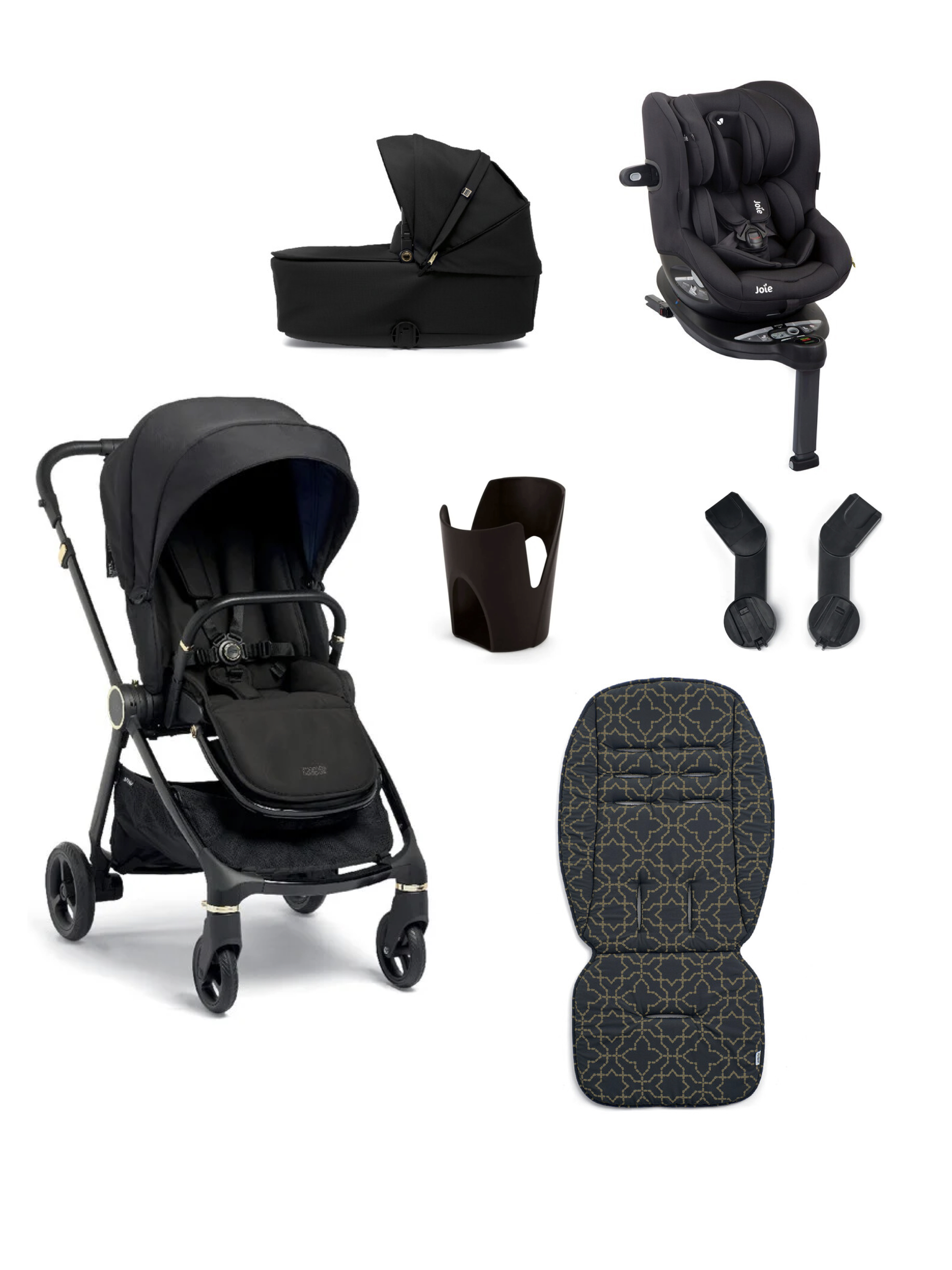 Buy Strada 6 Piece Essentials Bundle Black Diamond with Joie Car